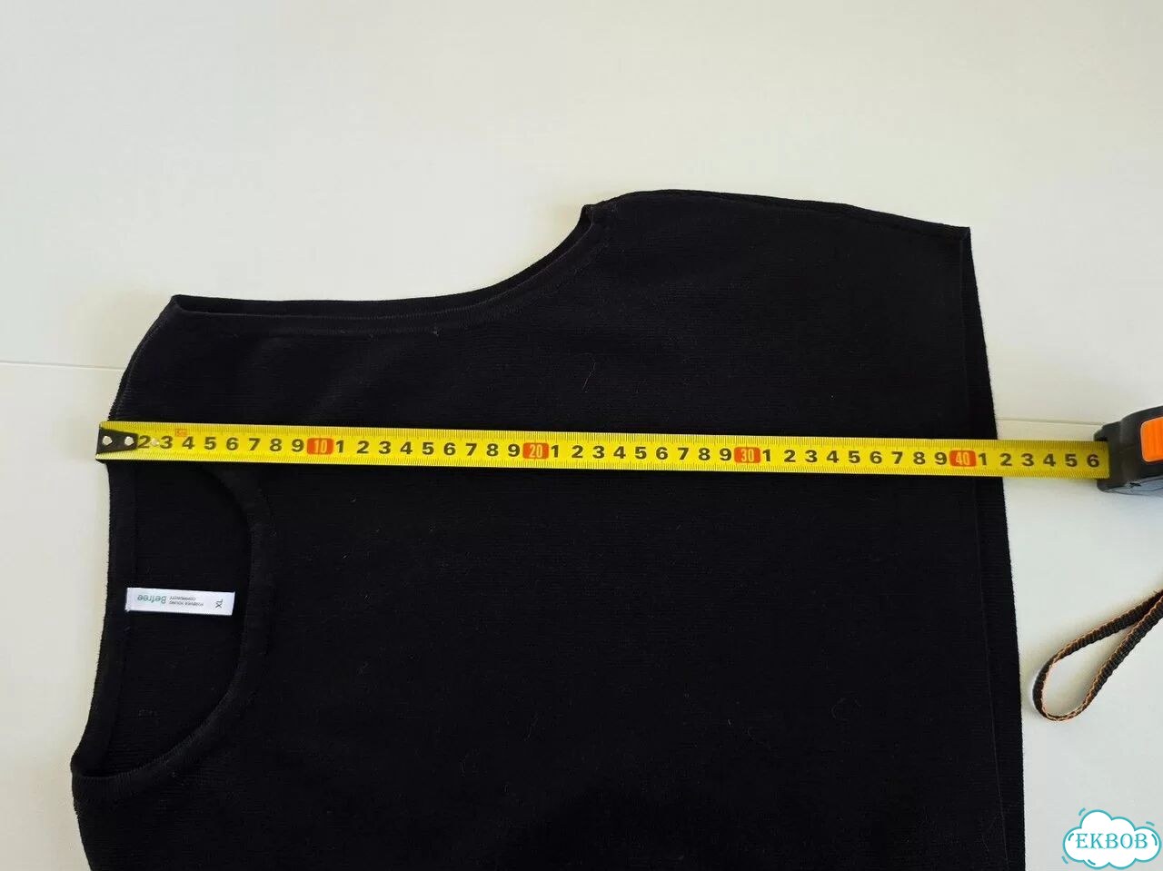 Майка черная женская 48 50 L XL befree xc oodji фото 4