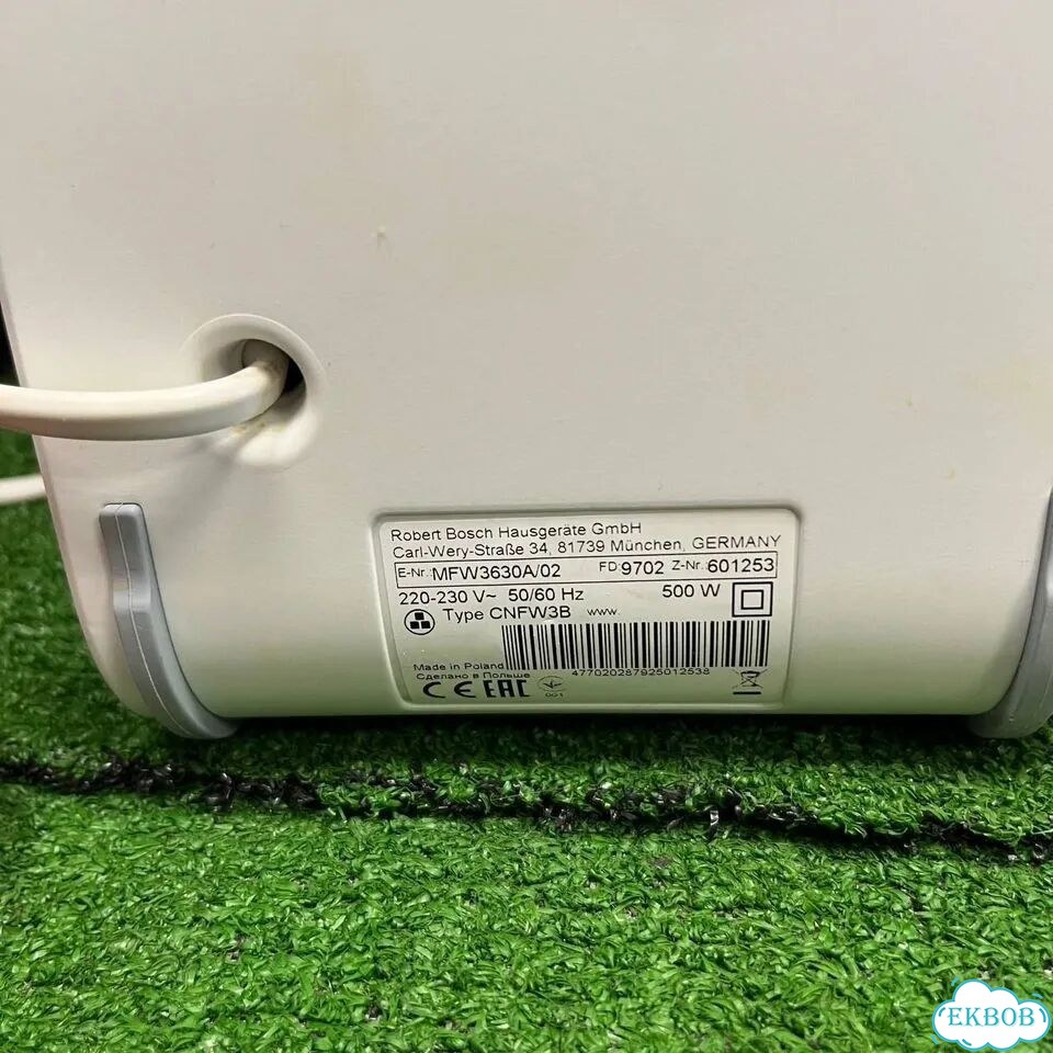 Мясорубка Bosch MFW3630A фото 4