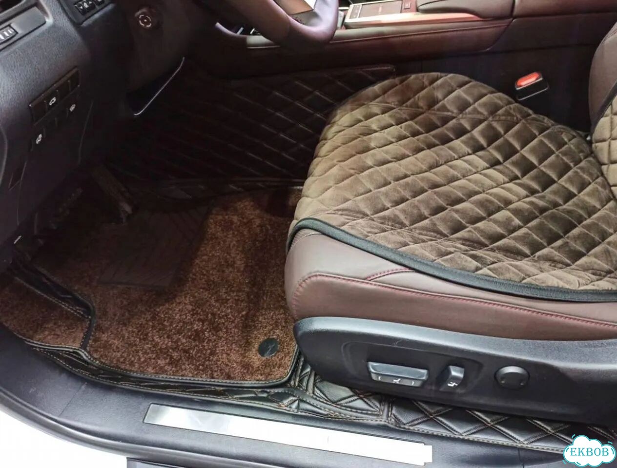3Д коврики из экокожи lexus RX 4 фото 1