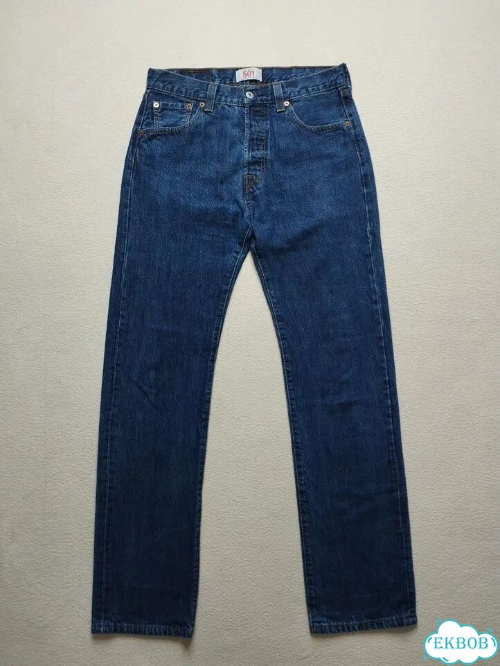Levis 501 оригинальные джинсы W30 L32 фото 2