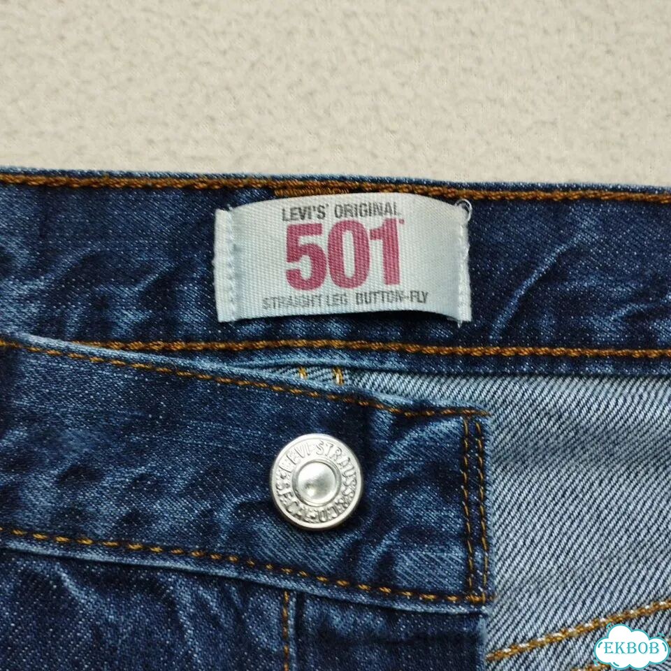 Levis 501 оригинальные джинсы W30 L32 фото 9