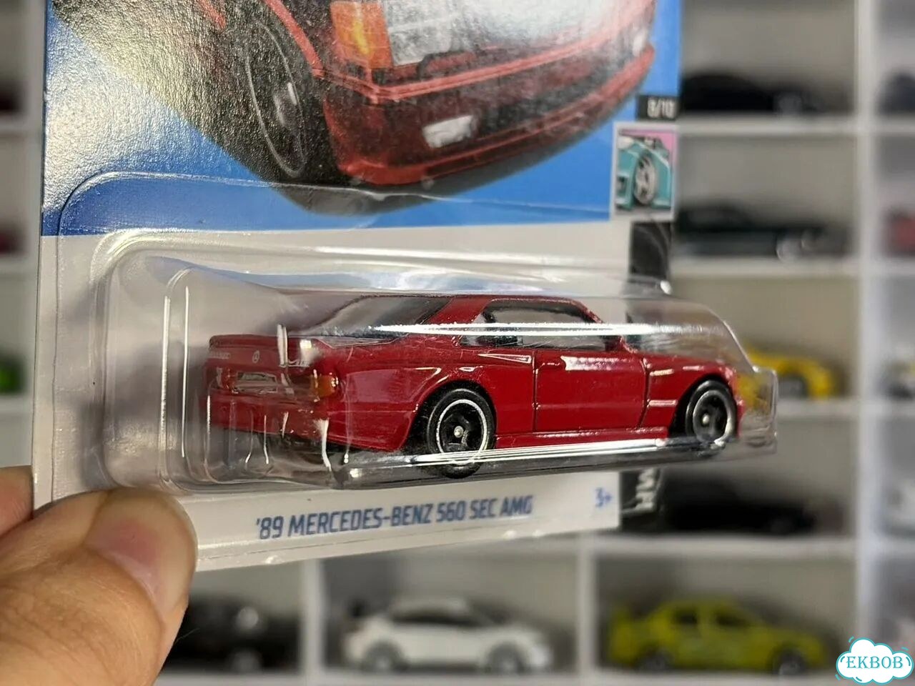 Hot Wheels 1989 Mercedes-Benz 560 SEC AMG фото 4