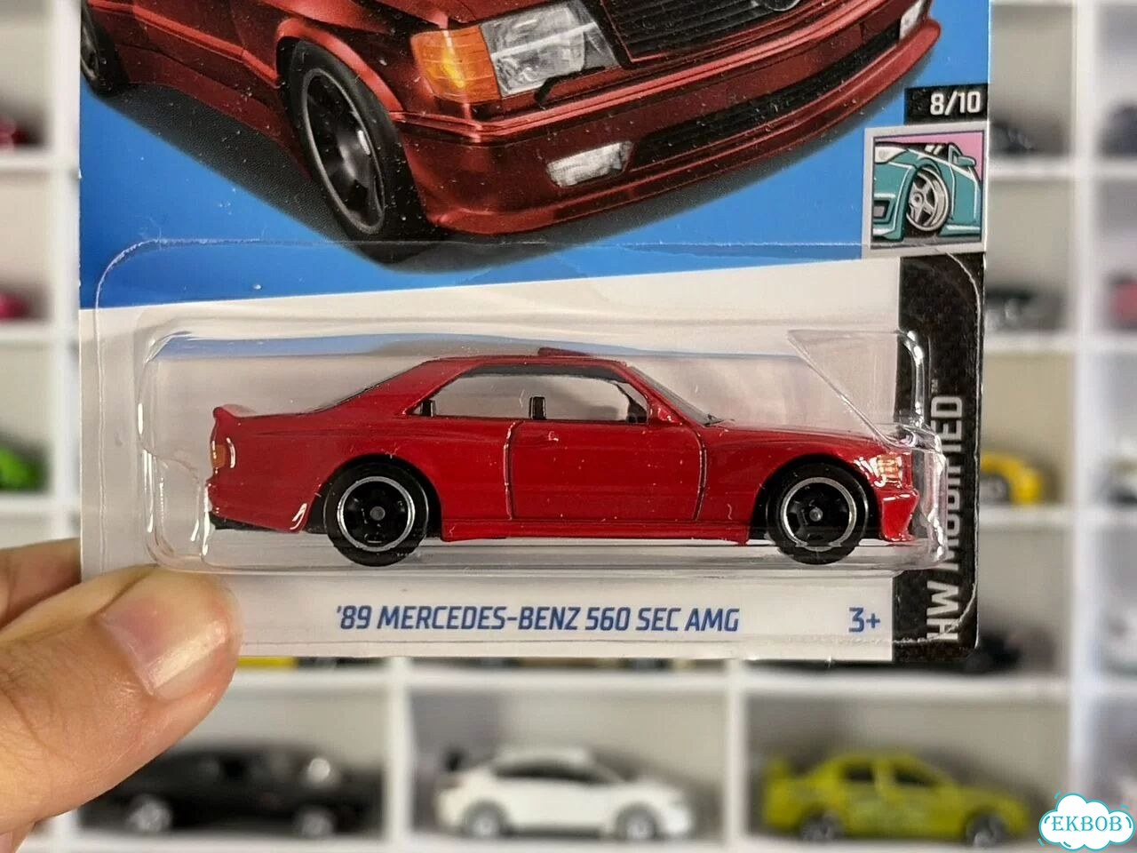 Hot Wheels 1989 Mercedes-Benz 560 SEC AMG фото 5