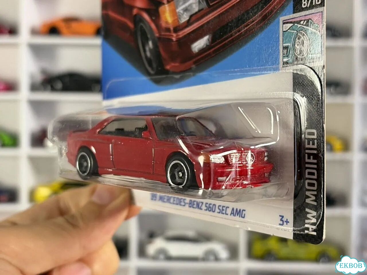 Hot Wheels 1989 Mercedes-Benz 560 SEC AMG фото 6