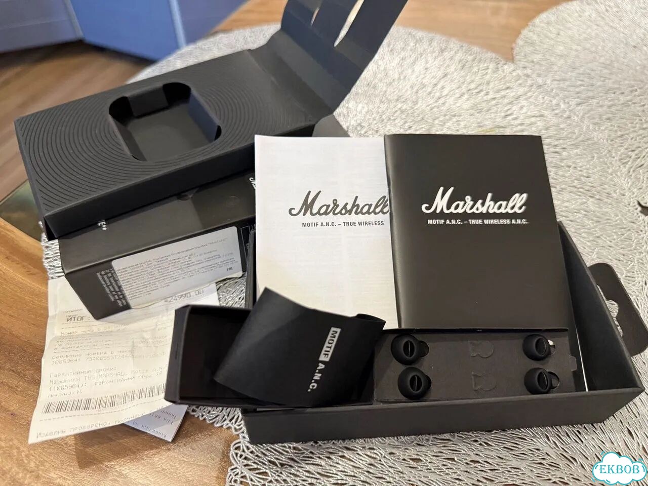 Коробка от наушников marshall motif фото 2