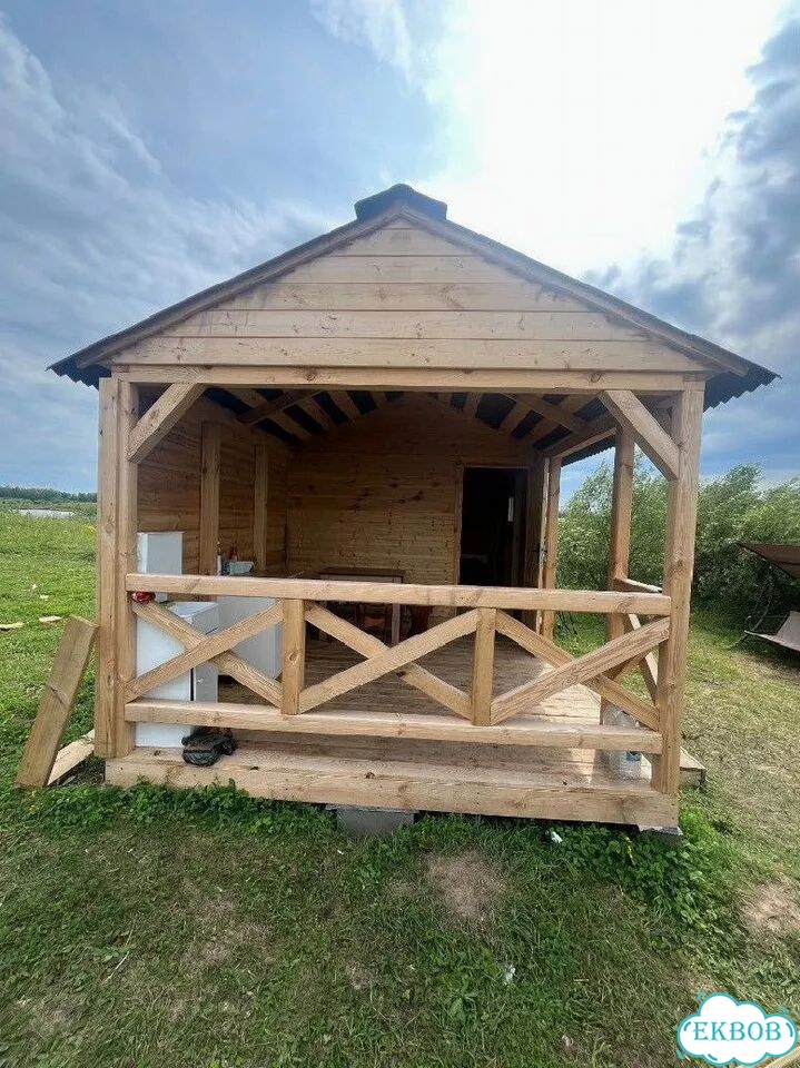 Беседка с хозблоком фото 8