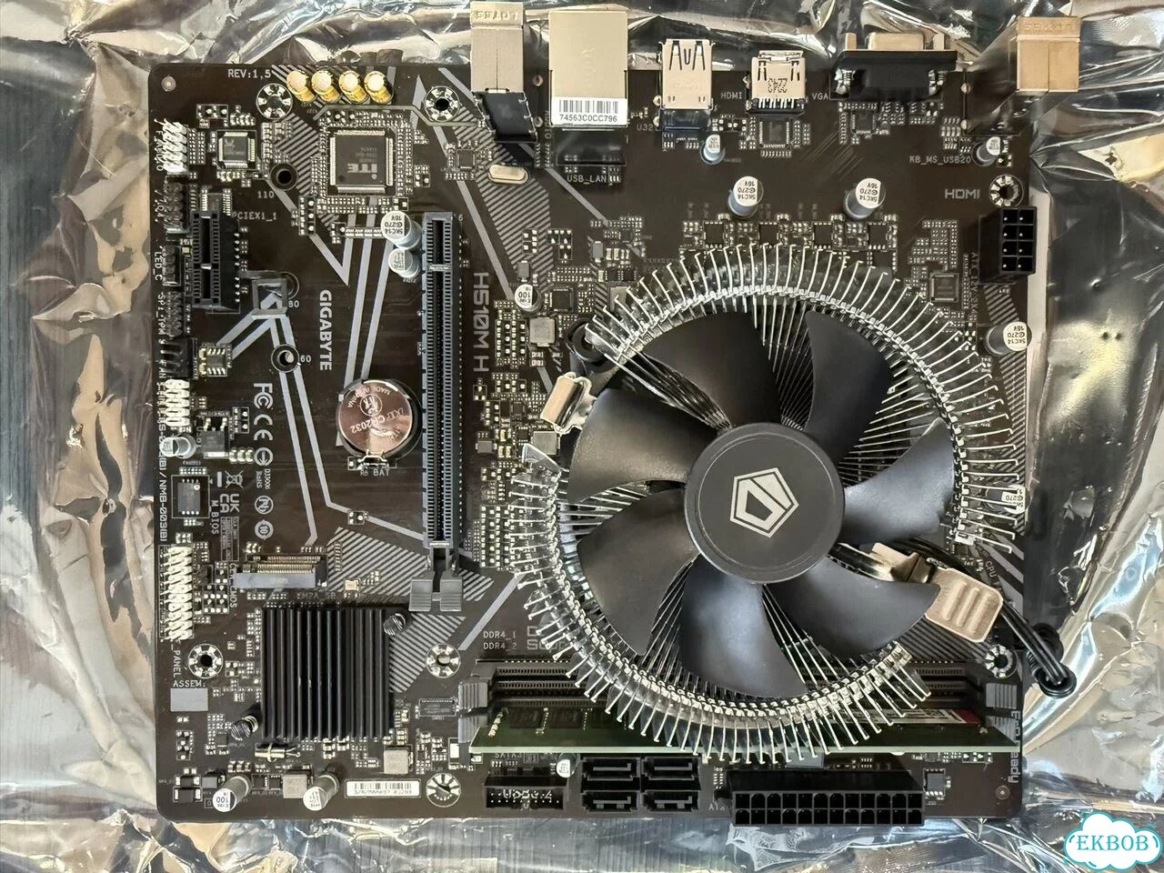 Комплект Gigabyte H510M + i5 11400 фото 1