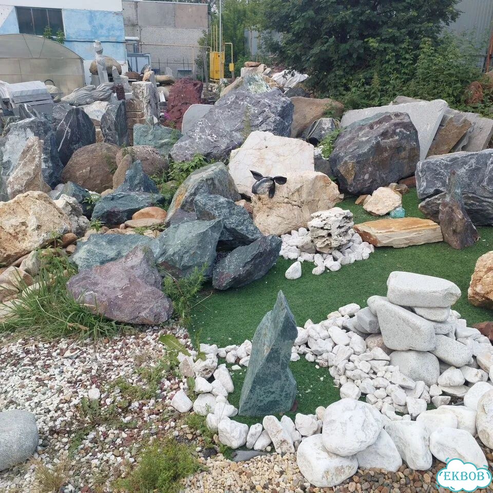 Крошка, галька, валуны для ландшафтного дизайна фото 3
