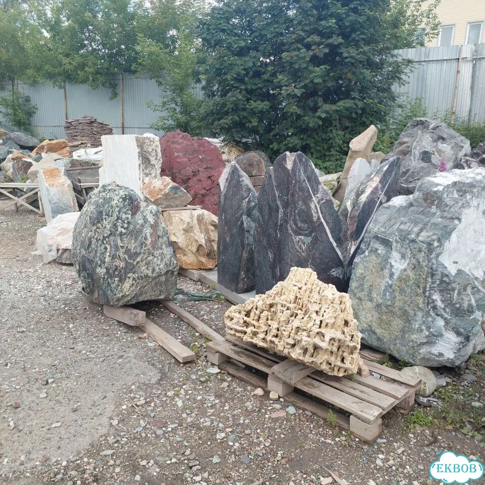 Крошка, галька, валуны для ландшафтного дизайна фото 7
