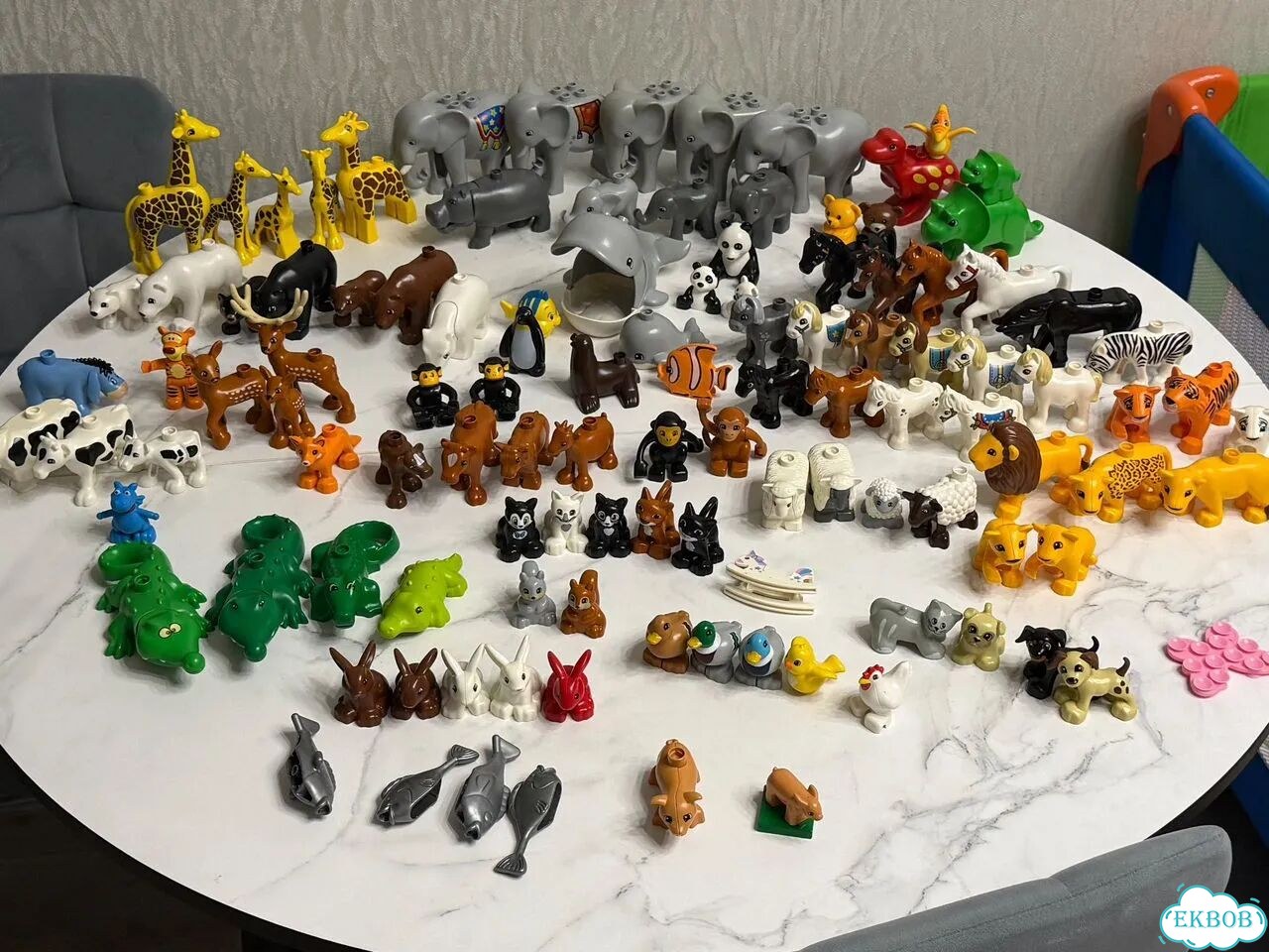 Lego дупло фигурки животные фото 1