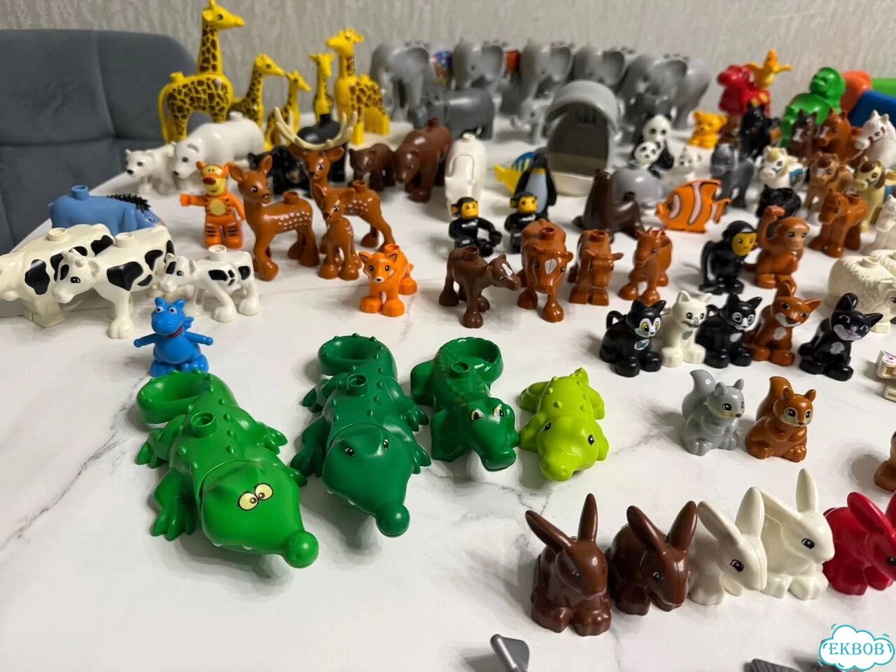 Lego дупло фигурки животные фото 3