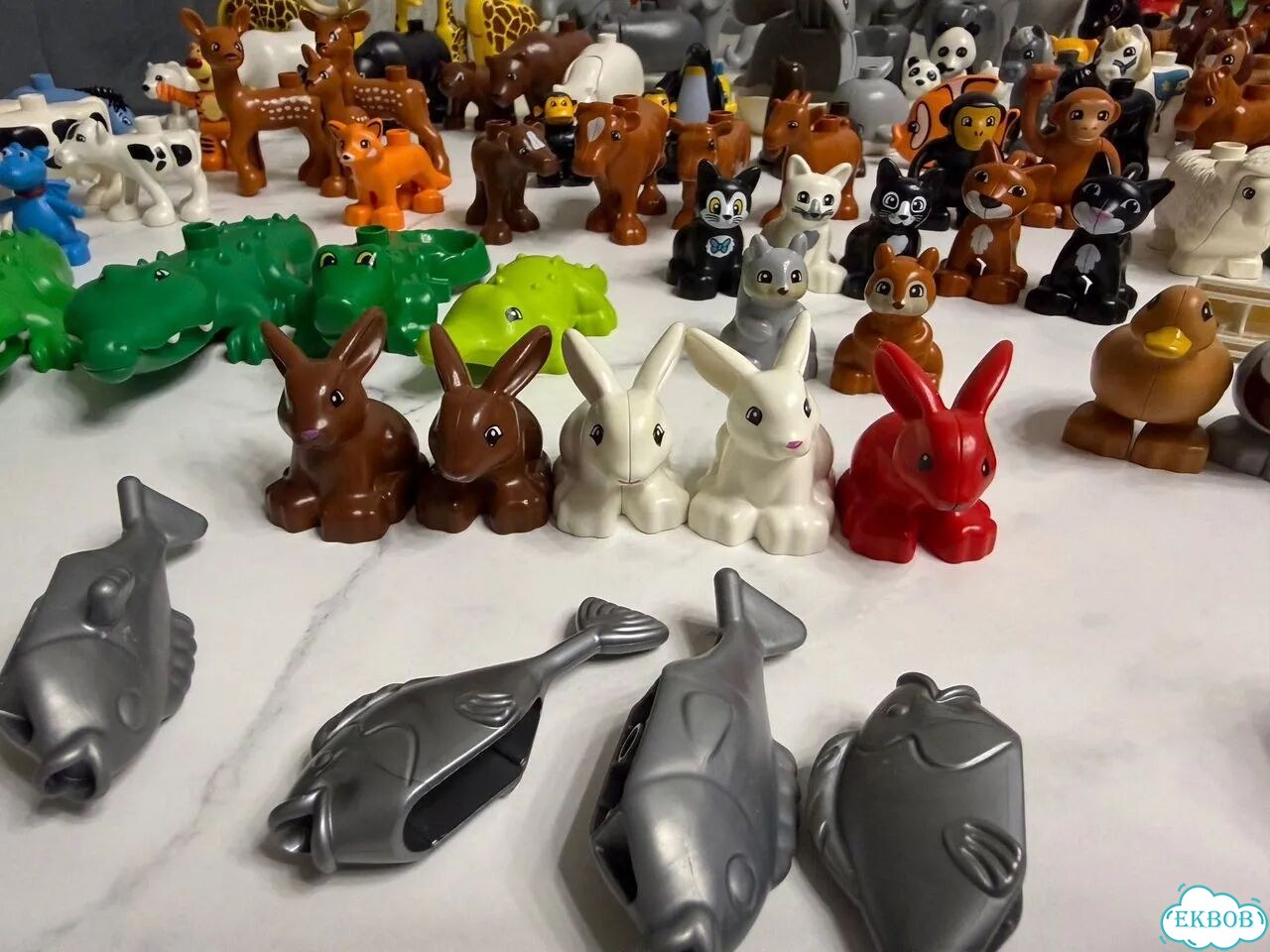Lego дупло фигурки животные фото 5