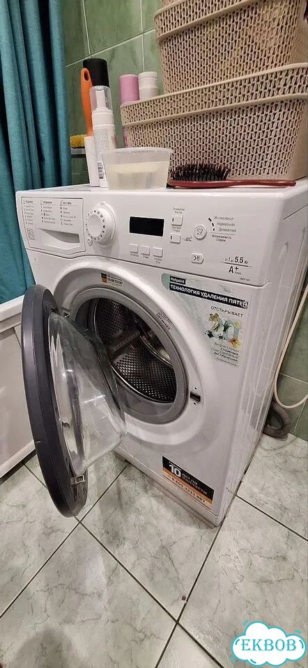 Стиральная машина бу hotpoint ariston фото 2