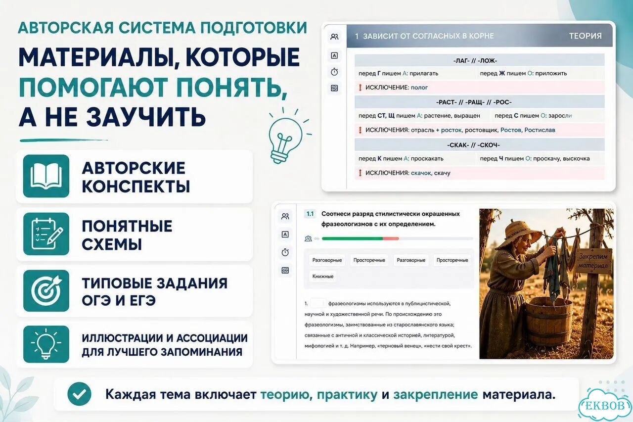 Репетитор по русскому языку. Подготовка к ОГЭ/ЕГЭ фото 6
