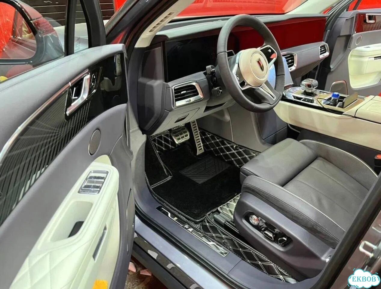 3D коврики Hongqi E-HS9 2021 6 фото 1