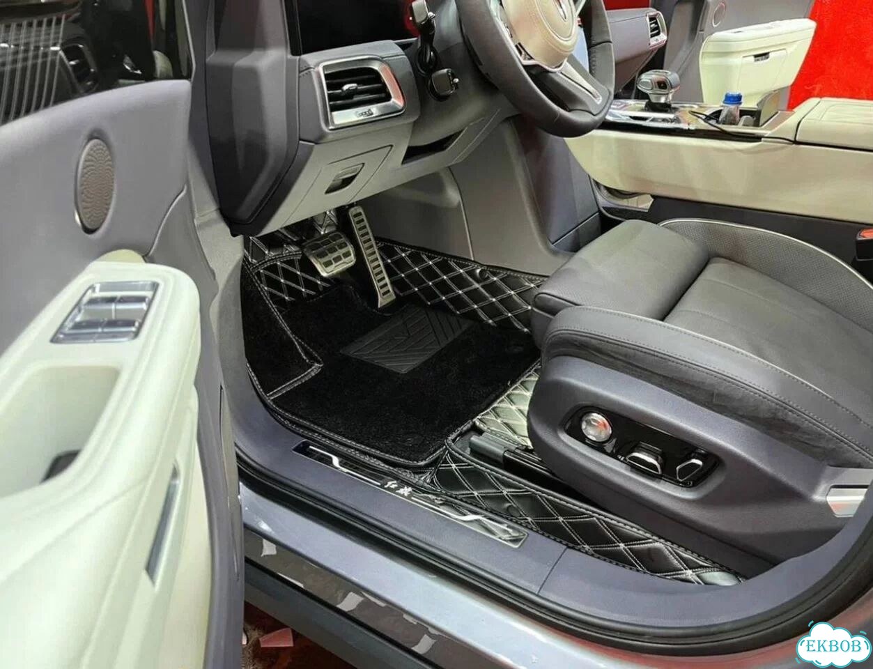 3D коврики Hongqi E-HS9 2021 6 фото 3