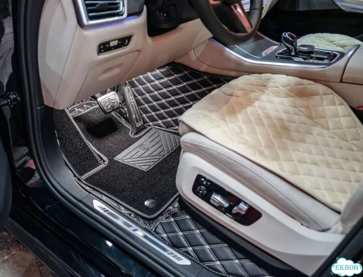 3D коврики из экокожи BMW X5 фото 1