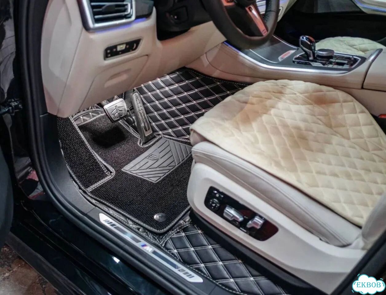 3D коврики из экокожи BMW X5 фото 10