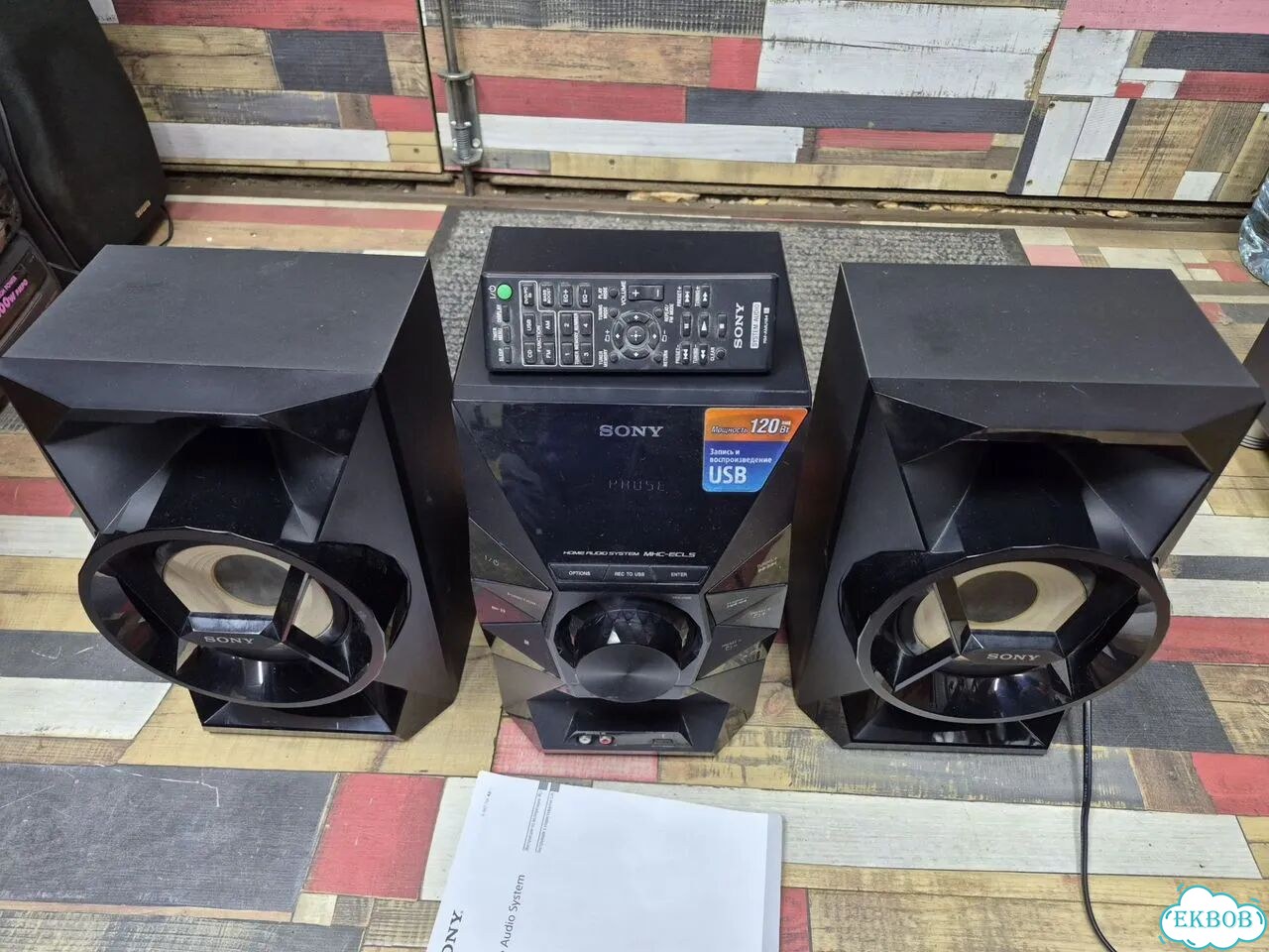 Музыкальный центр sony mhc-ecl5 фото 2