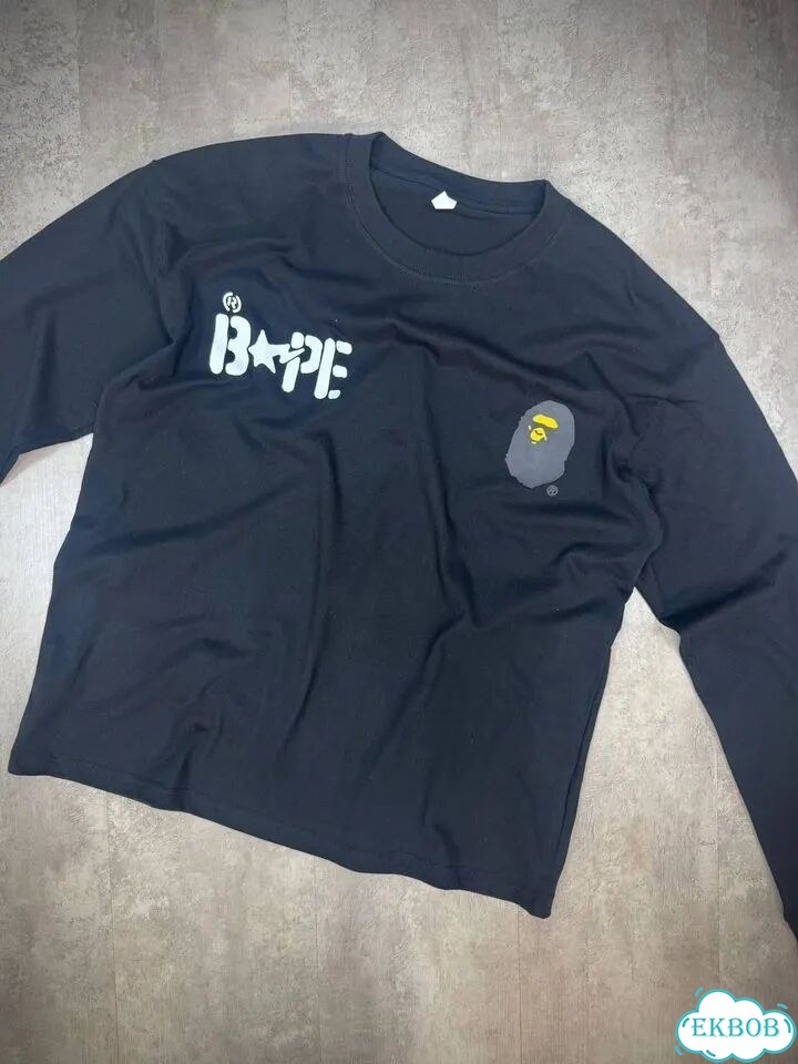 Лонгслив Bape Black фото 3
