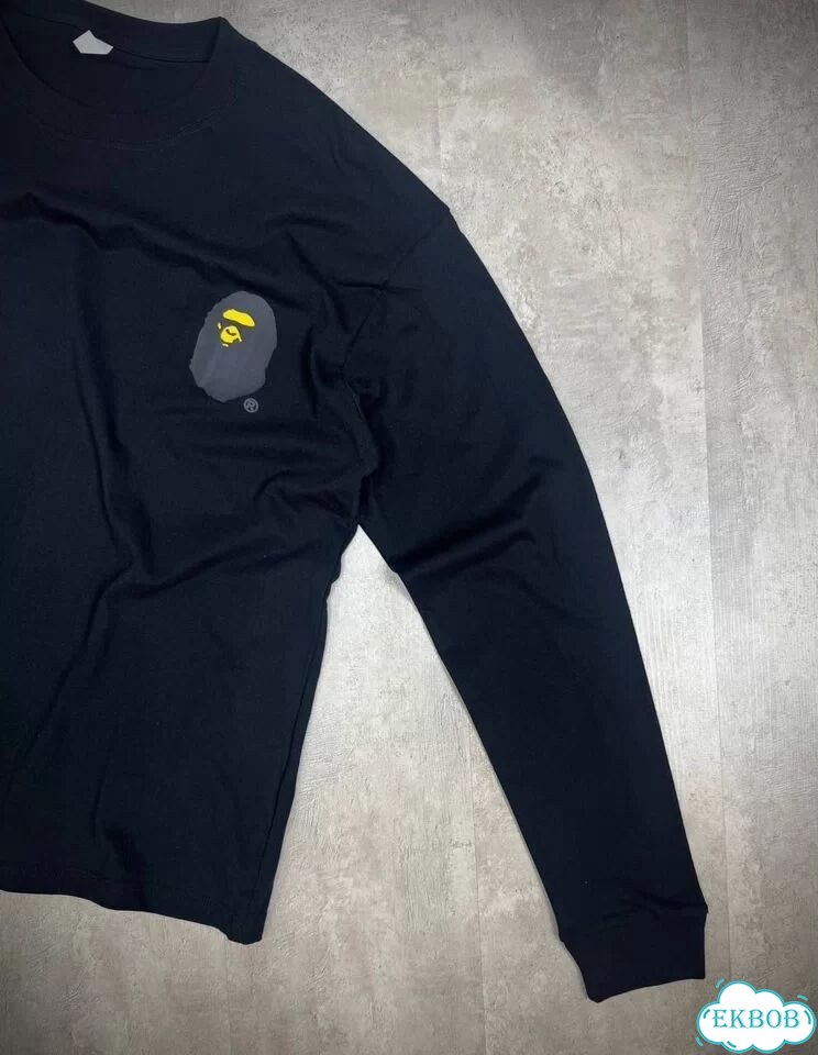 Лонгслив Bape Black фото 6
