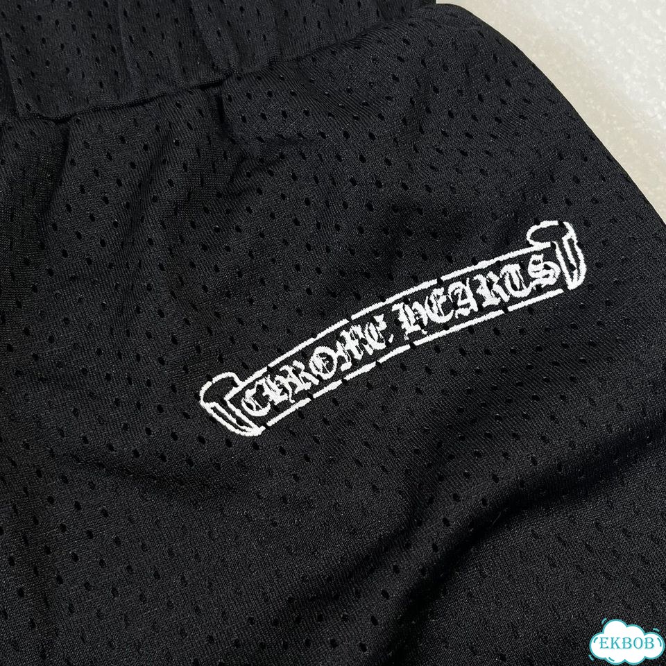Шорты Chrome Hearts y2k черные фото 5