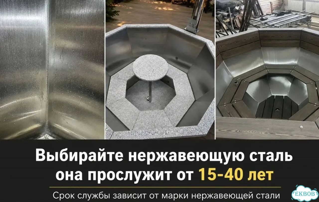 Банный чан на 6 человек фото 3