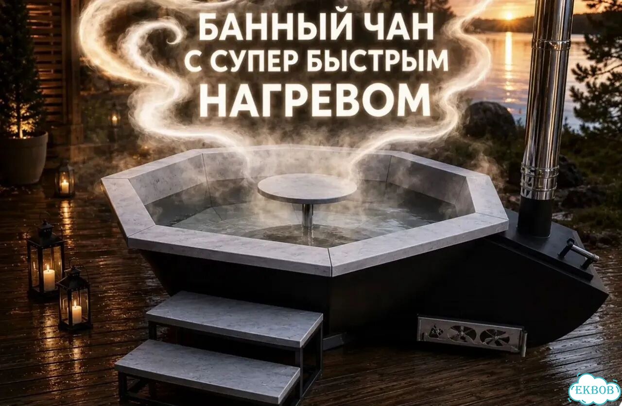 Банный чан на 6 человек фото 7
