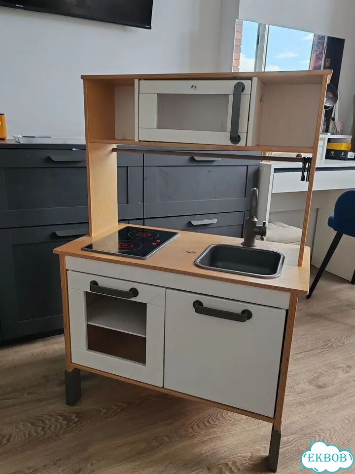 Детская деревянная кухня IKEA фото 1