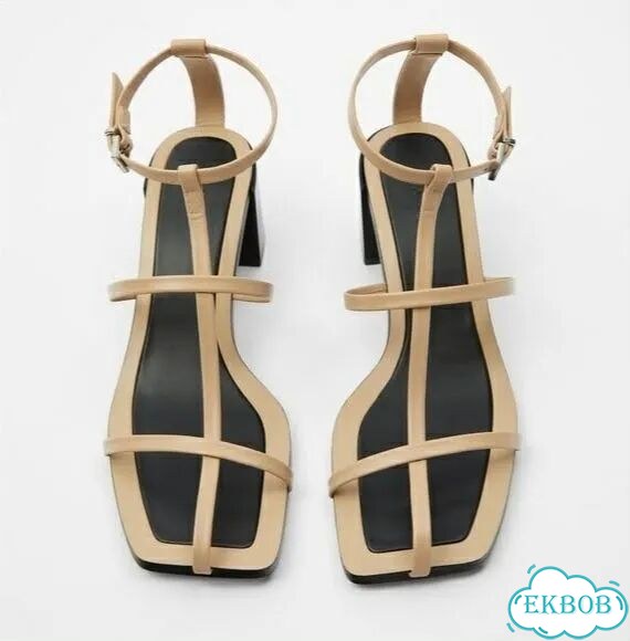 Новые босоножки Zara натуральная кожа фото 1