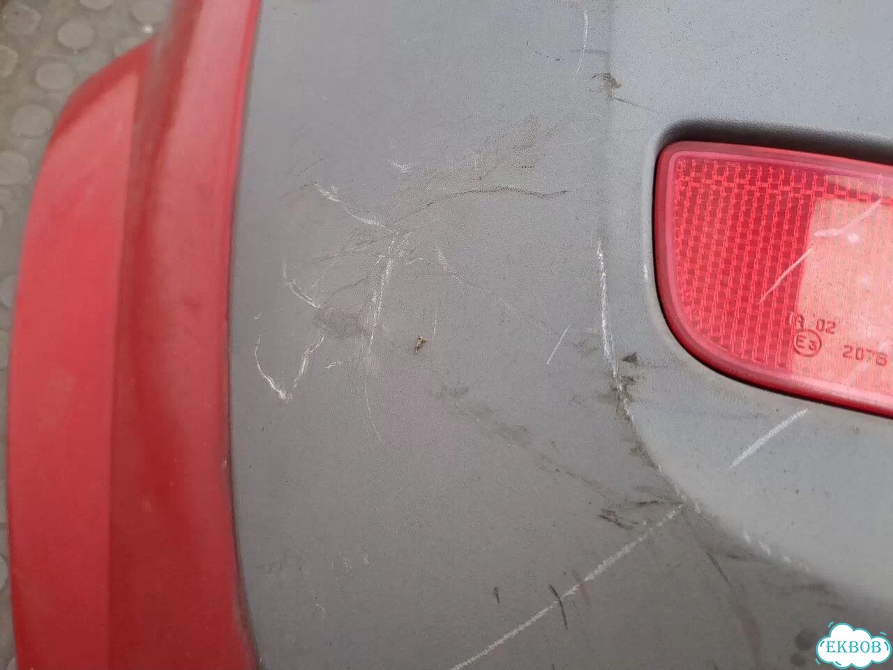 Бампер задний Renault Scenic фото 7