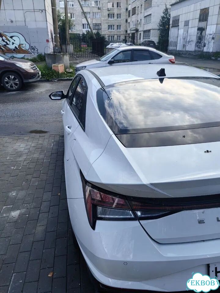 Коврики hyundai elantra cn7 глубокие фото 4