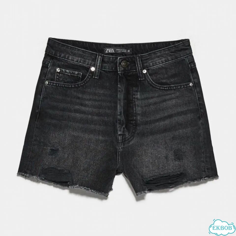 Джинсовые шорты Zara 34, XS, 40-42 фото 2