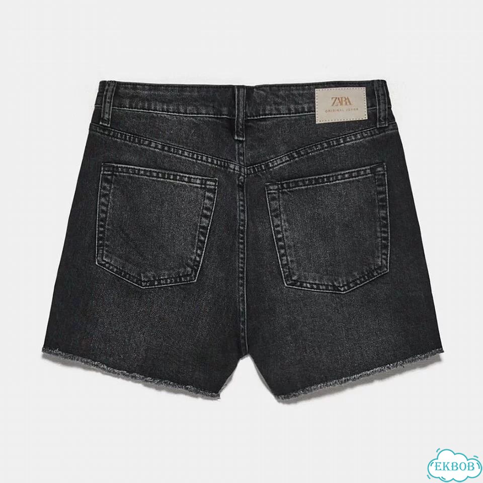 Джинсовые шорты Zara 34, XS, 40-42 фото 3