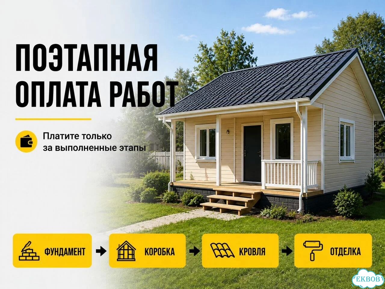 Строитель. Дом под ключ. Строительство домов / опытная бригада фото 5