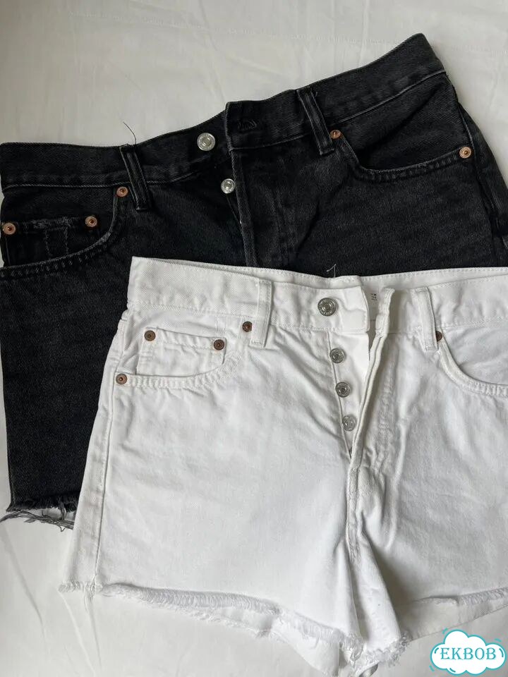 Джинсовые шорты mango 42 и 44 фото 1