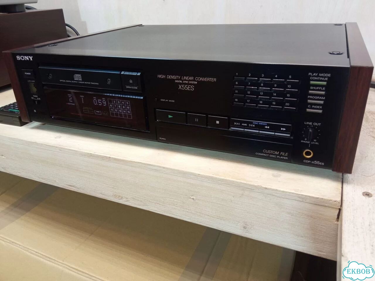 Sony CDP-X55ES топовый фото 4
