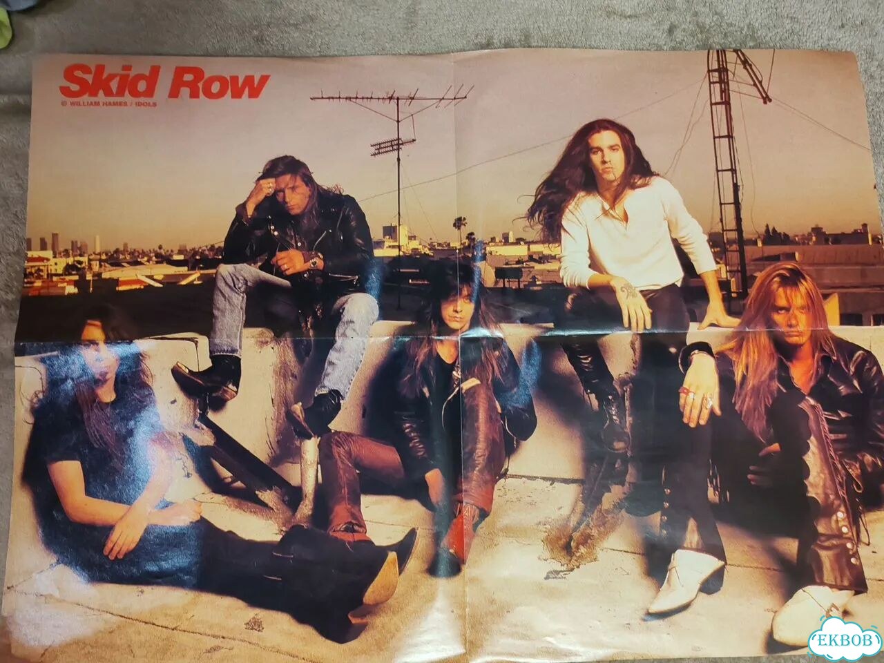 Плакат/постер звёзд рок музыкиMr. Big Skid Row фото 1
