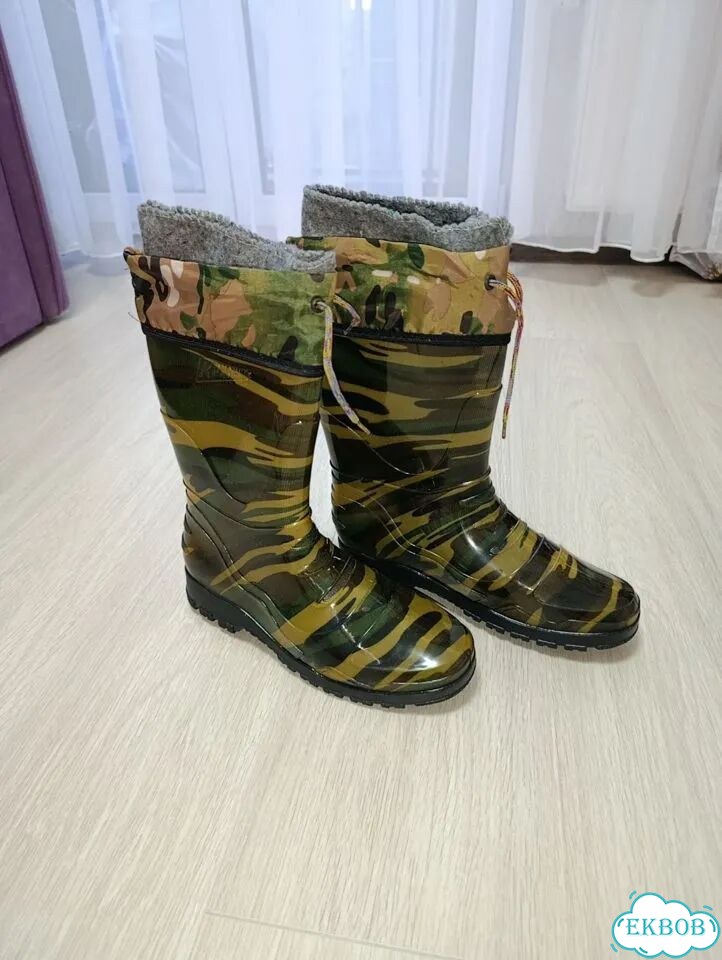 Сапоги резиновые фото 1
