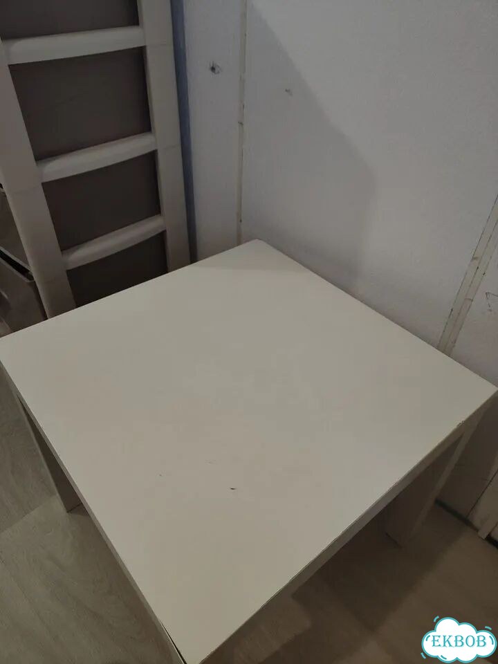 Журнальный столик икеа лакк (IKEA lack), белый фото 2