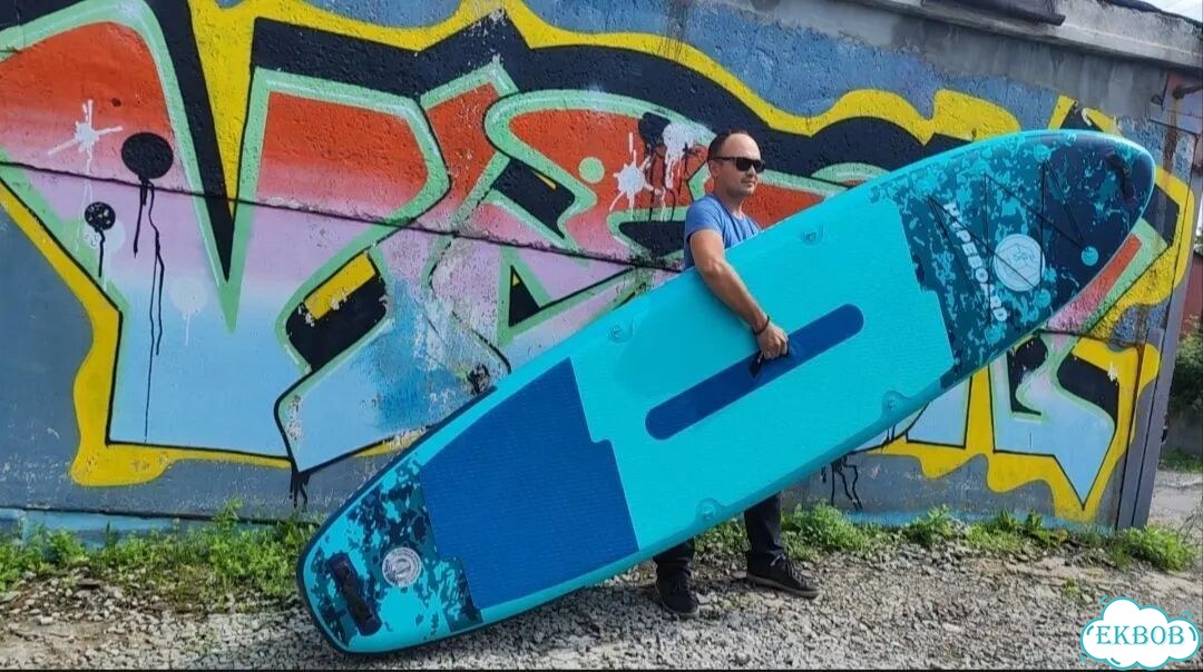 Сап борд hype board 350/86/15 2-е весло фото 2