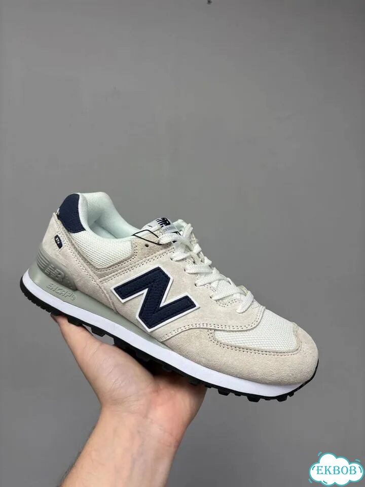 NEW Balance 574 Milk/Blue фото 1