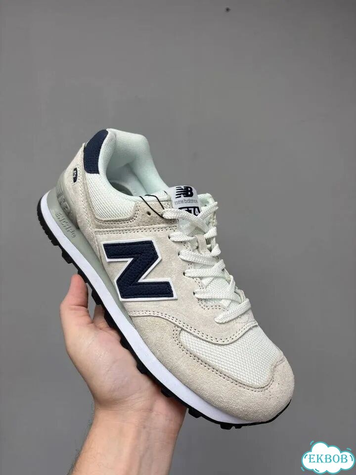 NEW Balance 574 Milk/Blue фото 3