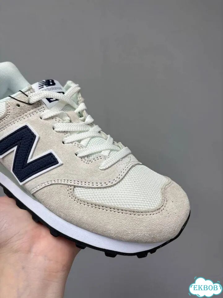NEW Balance 574 Milk/Blue фото 5