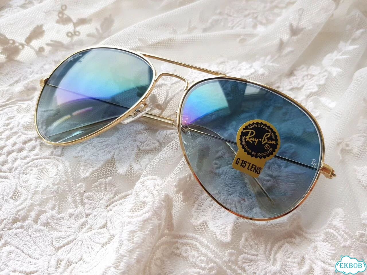 Солнцезащитные очки Ray Ban aviator новые фото 4