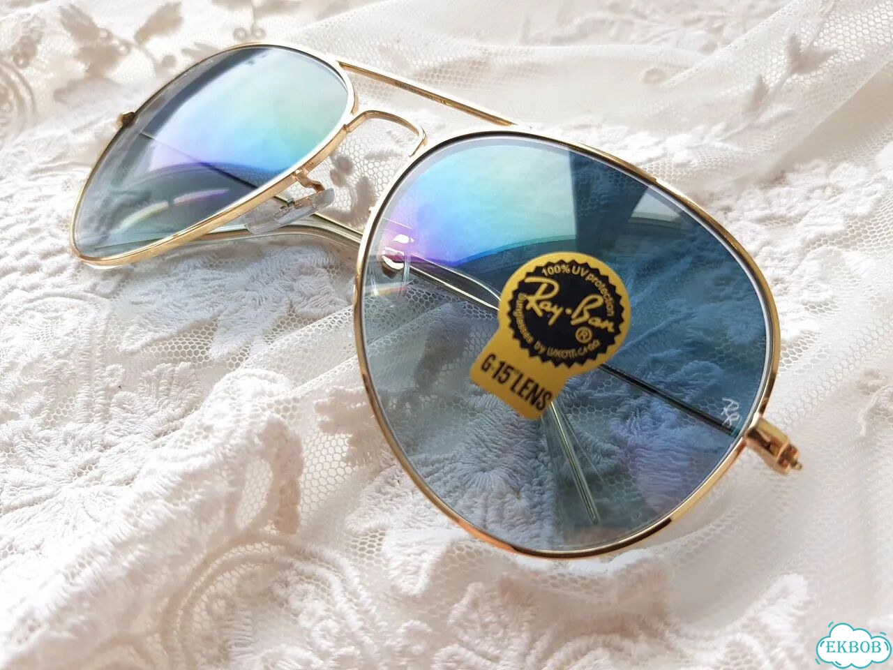 Солнцезащитные очки Ray Ban aviator новые фото 5