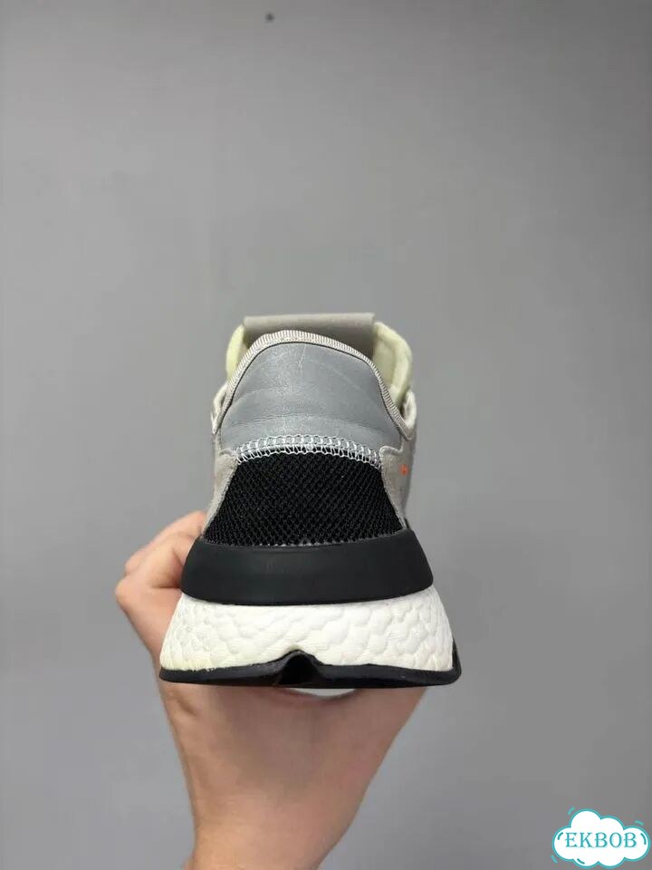 Adidas Nite Jogger Серо-оранжевые (SO) фото 2