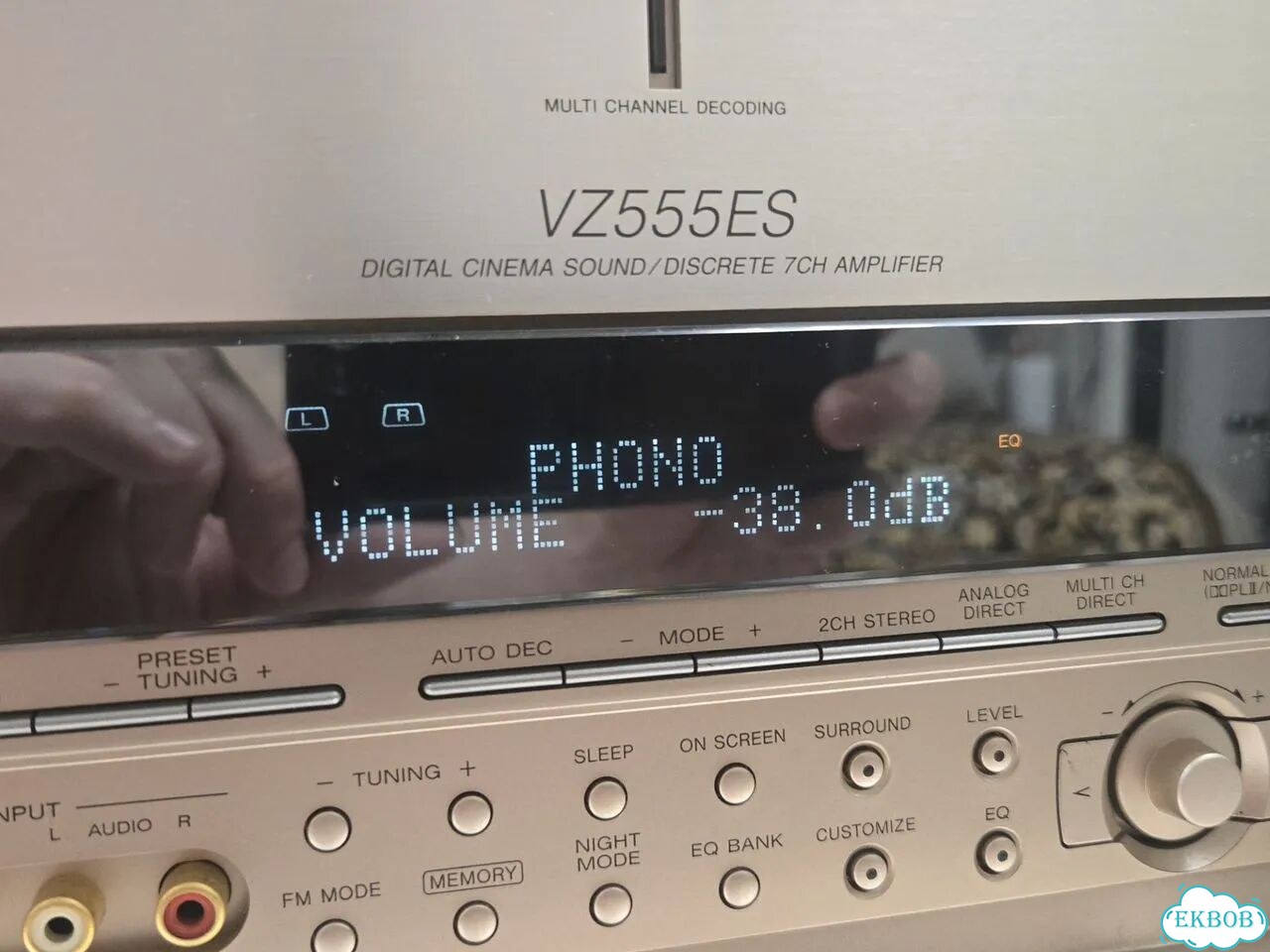 Sony VZ-555ES ресивер флагман фото 5