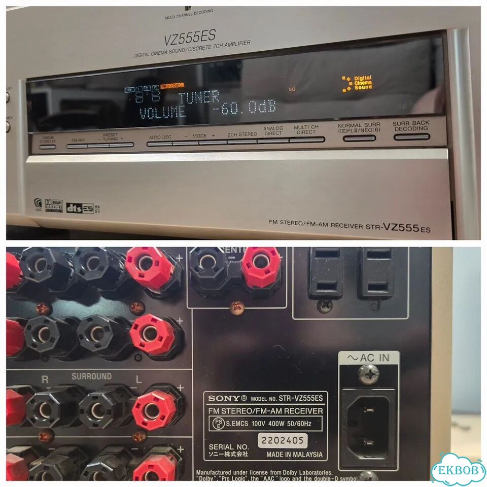 Sony VZ-555ES ресивер флагман фото 9
