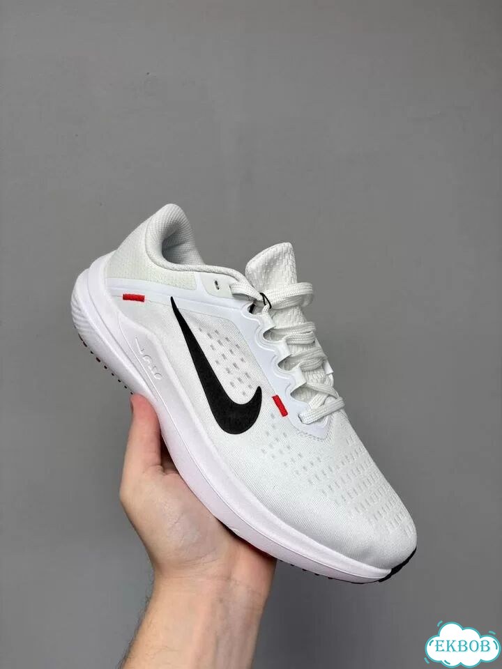 Nike AIR Winflo 10 Бело-красные (SO) фото 3